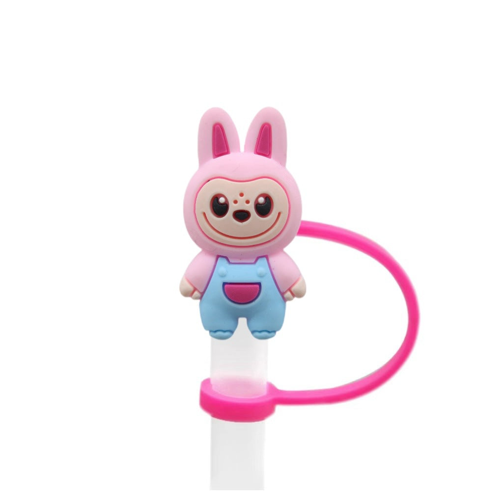 Wholesale 10pcs/pack  Cute cartoon-style straw cup cap